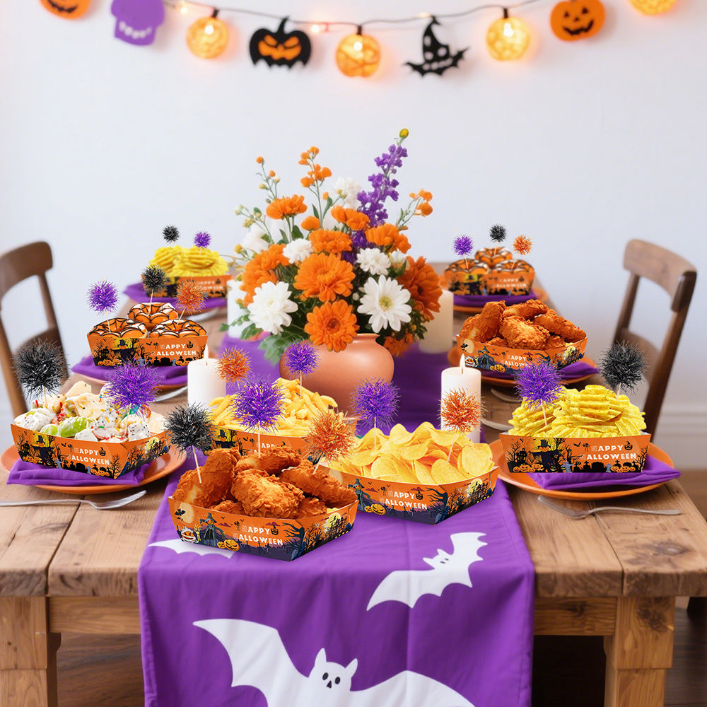 72 Pcs Halloween Party Supplies