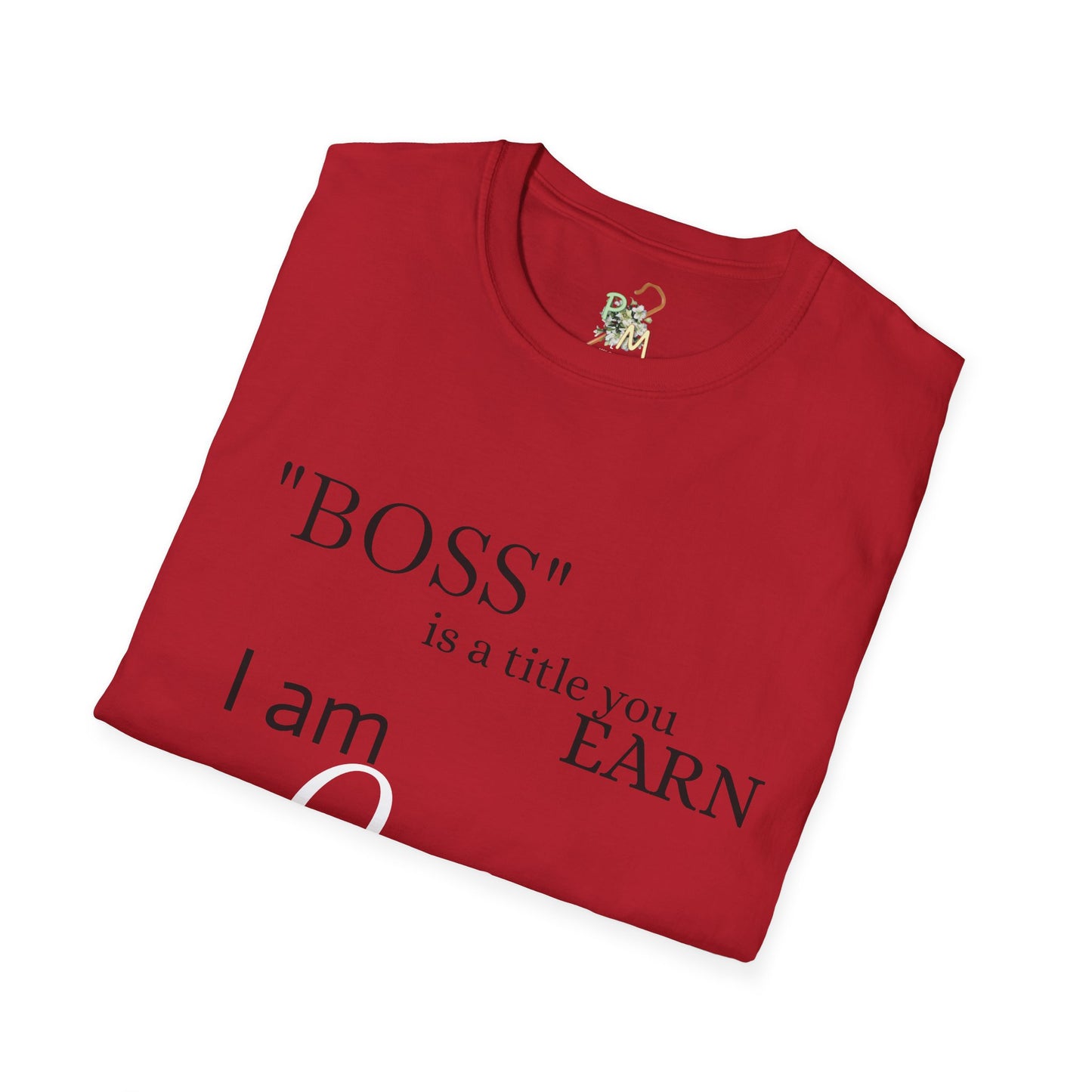 Queen by Birthright Unisex Softstyle T-Shirt - Empowerment & Inspiration