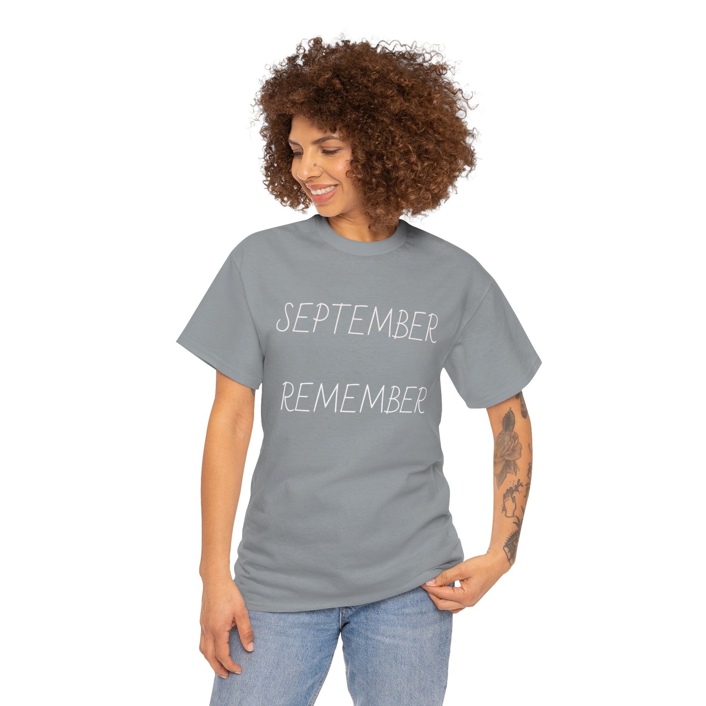 Unisex Heavy Cotton Tee September Remember