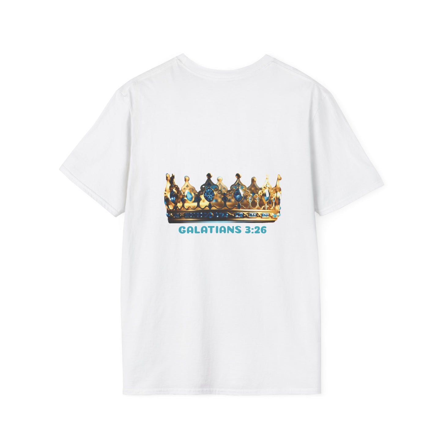 Queen by Birthright Unisex Softstyle T-Shirt - Empowerment & Inspiration
