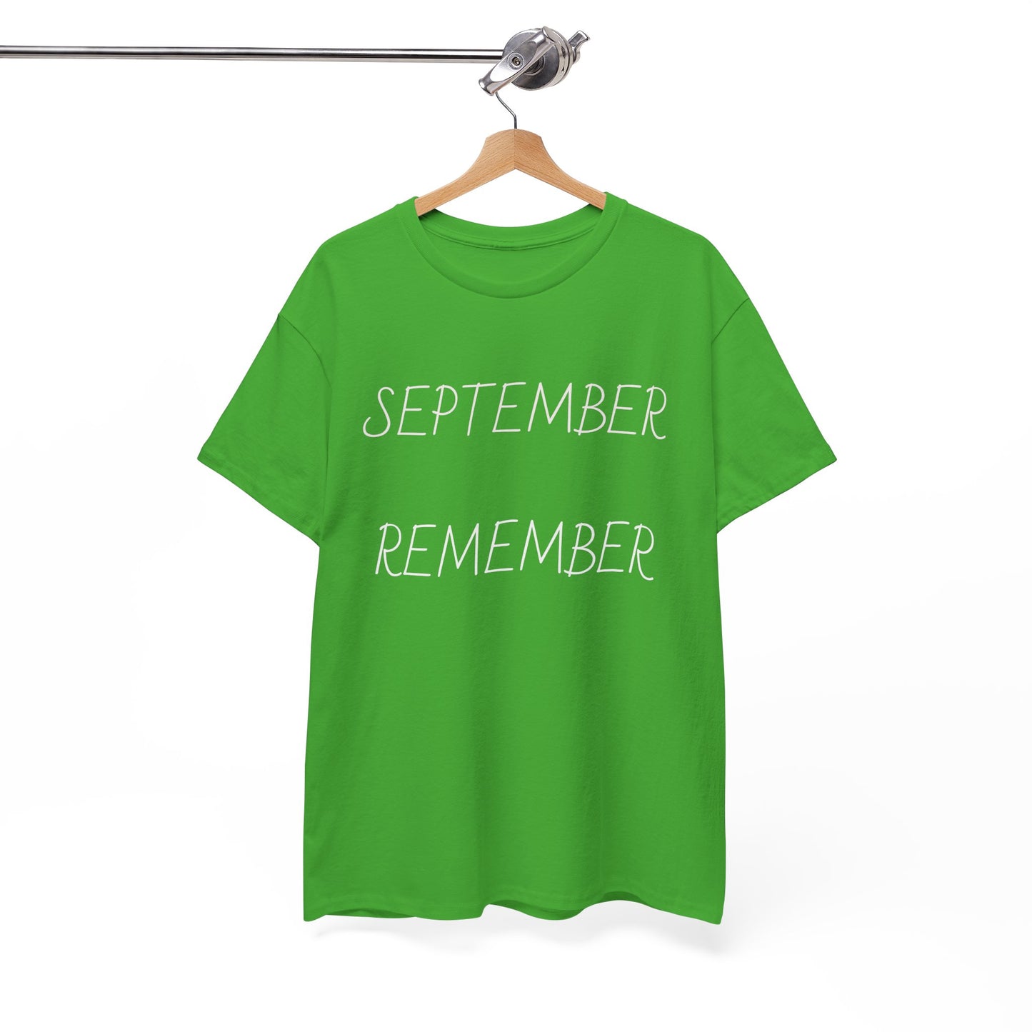 Unisex Heavy Cotton Tee September Remember