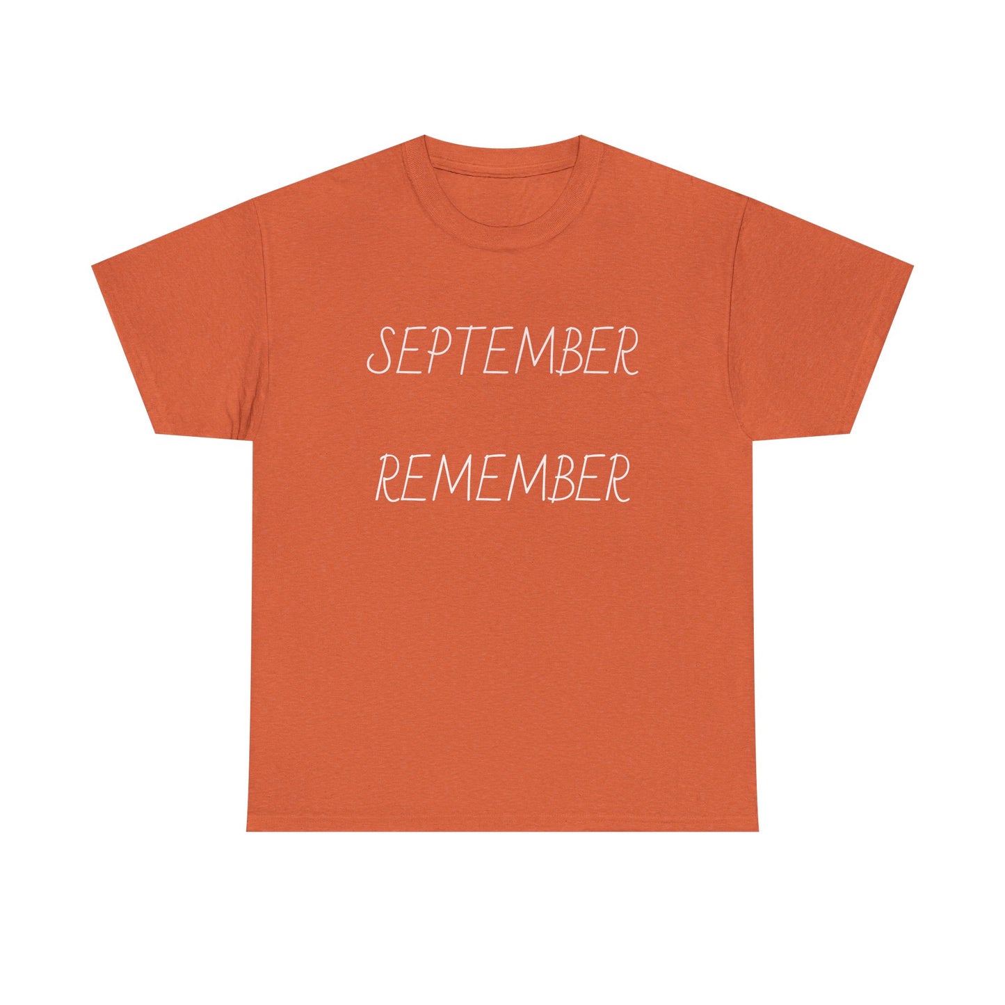 Unisex Heavy Cotton Tee September Remember