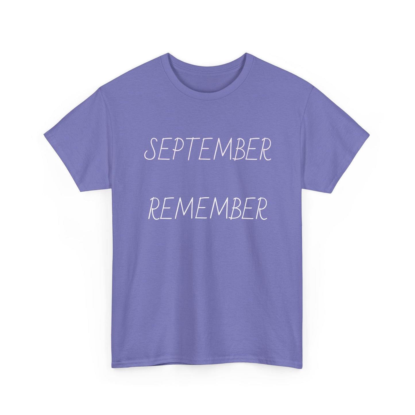 Unisex Heavy Cotton Tee September Remember