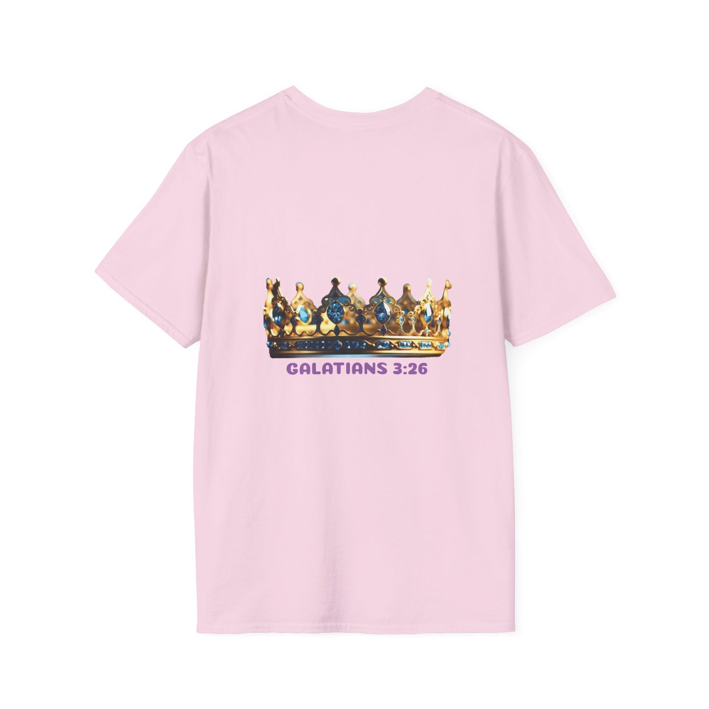 Queen by Birthright Unisex Softstyle T-Shirt - Empowerment & Inspiration