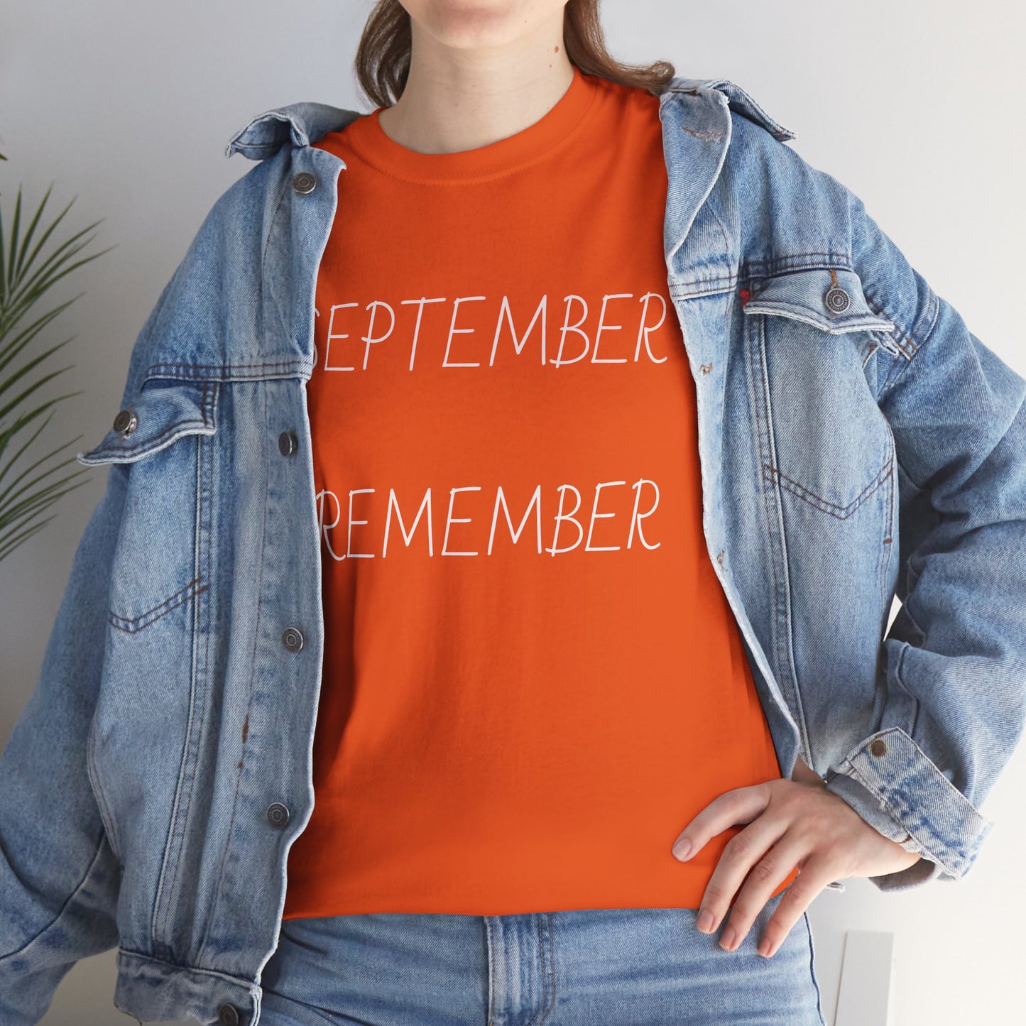 Unisex Heavy Cotton Tee September Remember