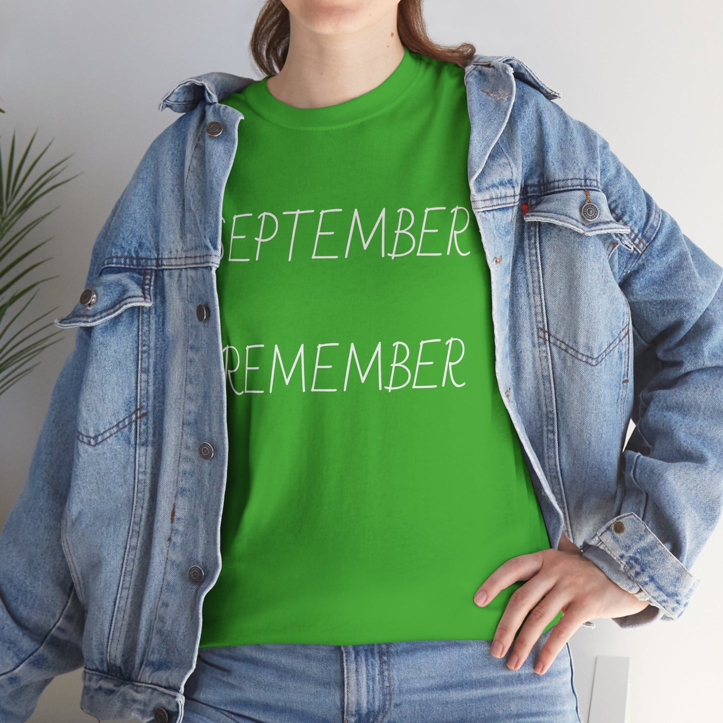 Unisex Heavy Cotton Tee September Remember