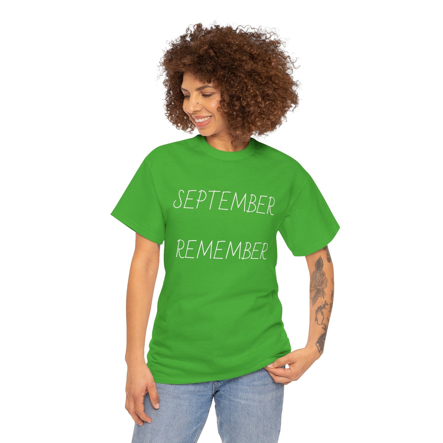 Unisex Heavy Cotton Tee September Remember
