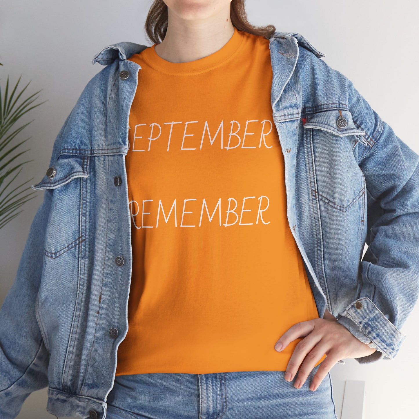 Unisex Heavy Cotton Tee September Remember