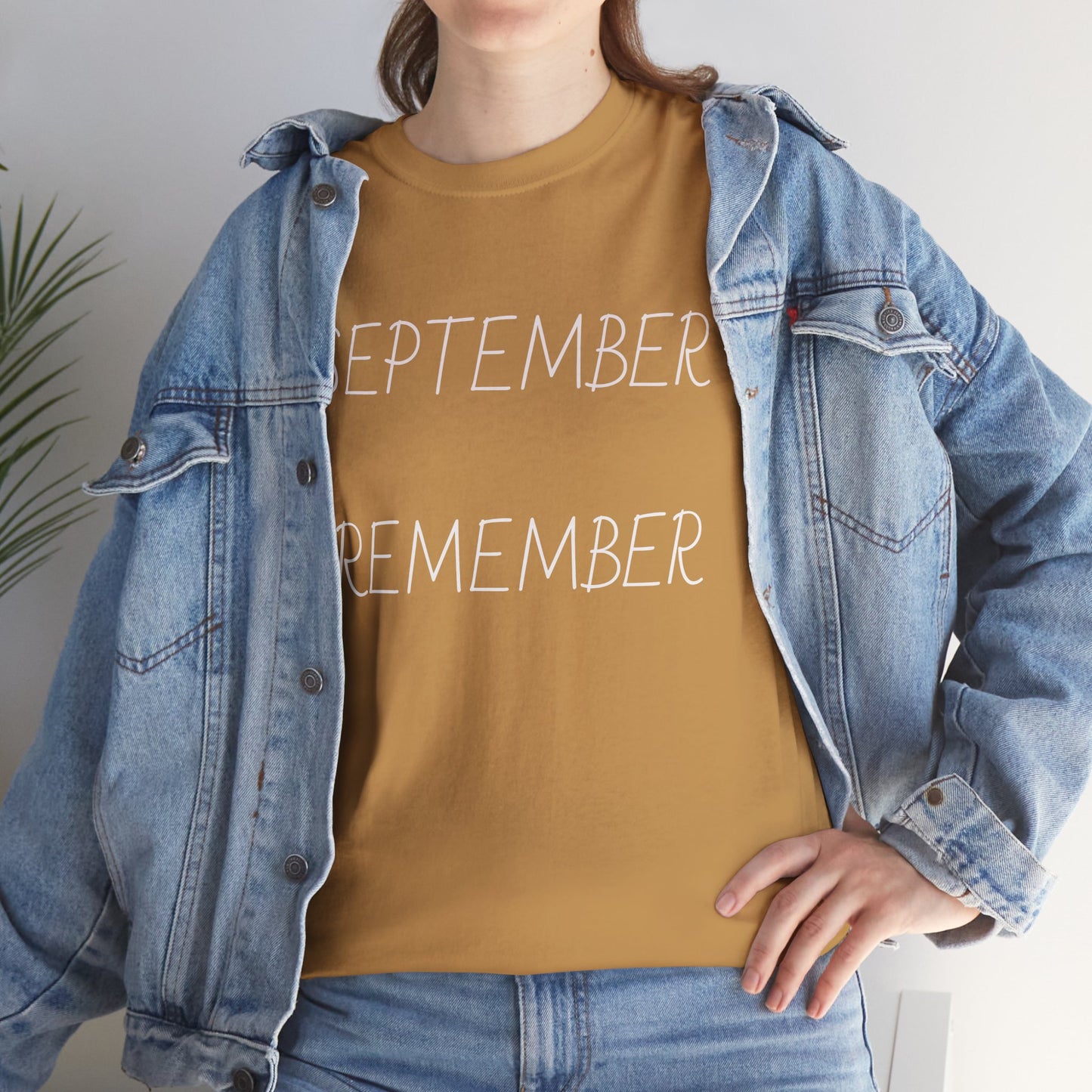 Unisex Heavy Cotton Tee September Remember