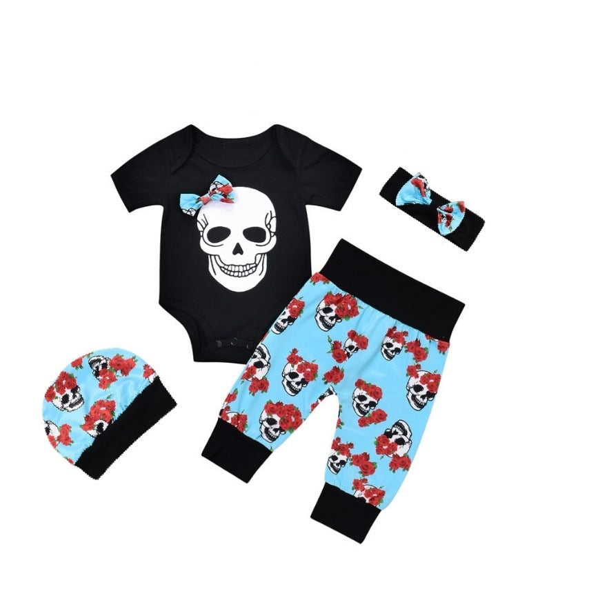 Halloween baby four-piece set