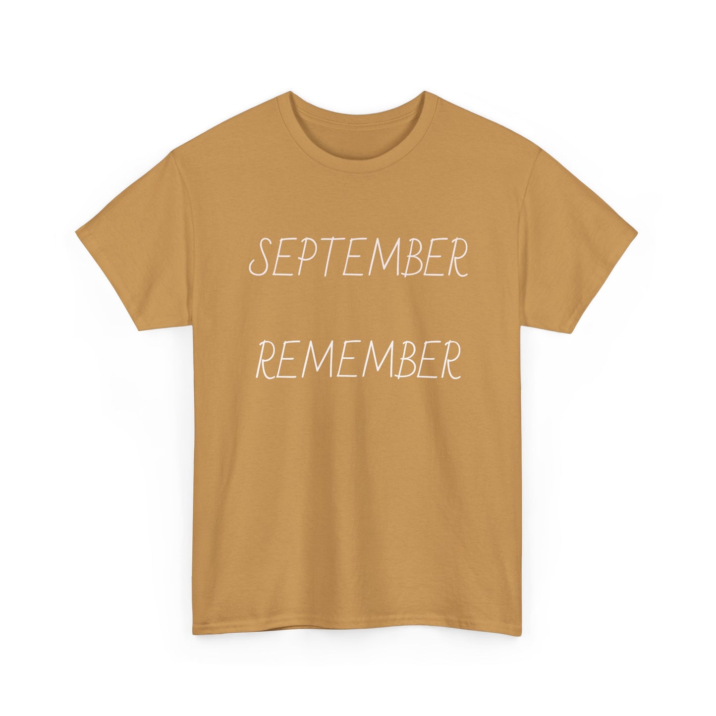 Unisex Heavy Cotton Tee September Remember