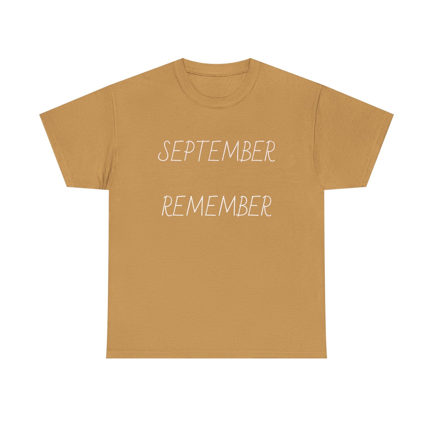 Unisex Heavy Cotton Tee September Remember