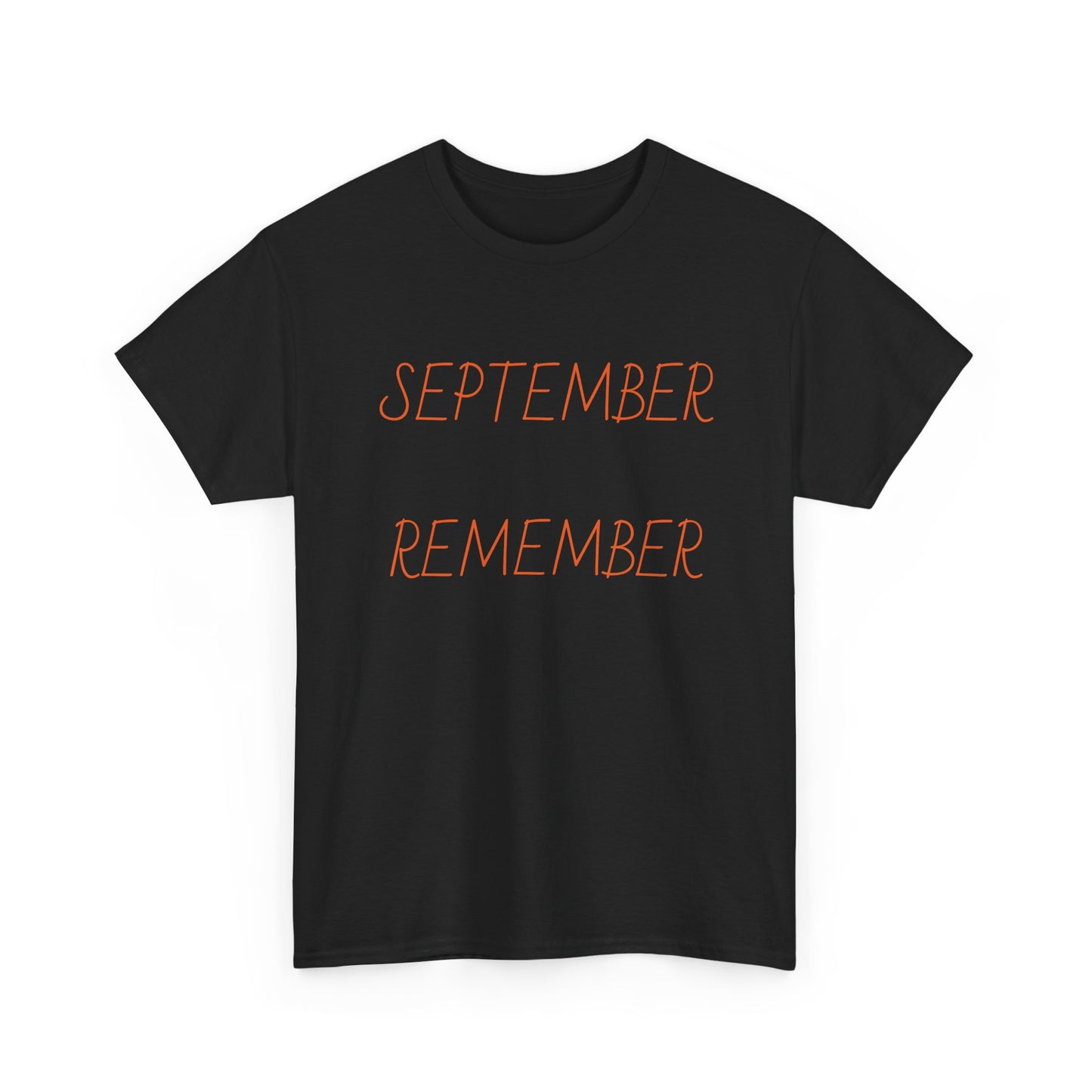 Unisex Heavy Cotton Tee September Remember