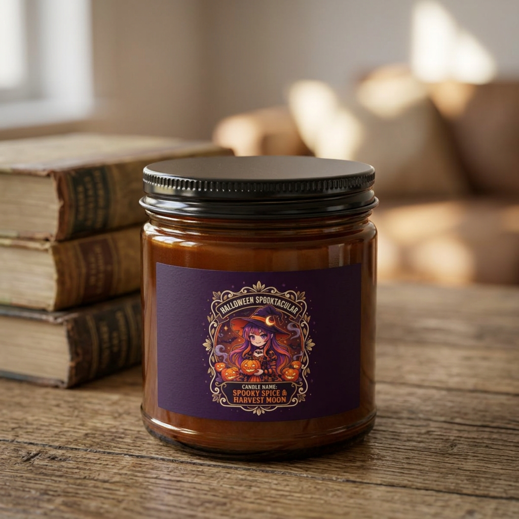 Halloween Witch Scented Soy Candle