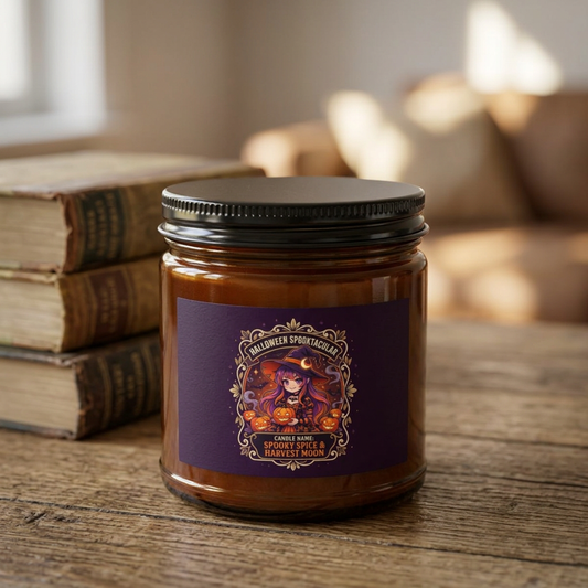 Halloween Witch Scented Soy Candle