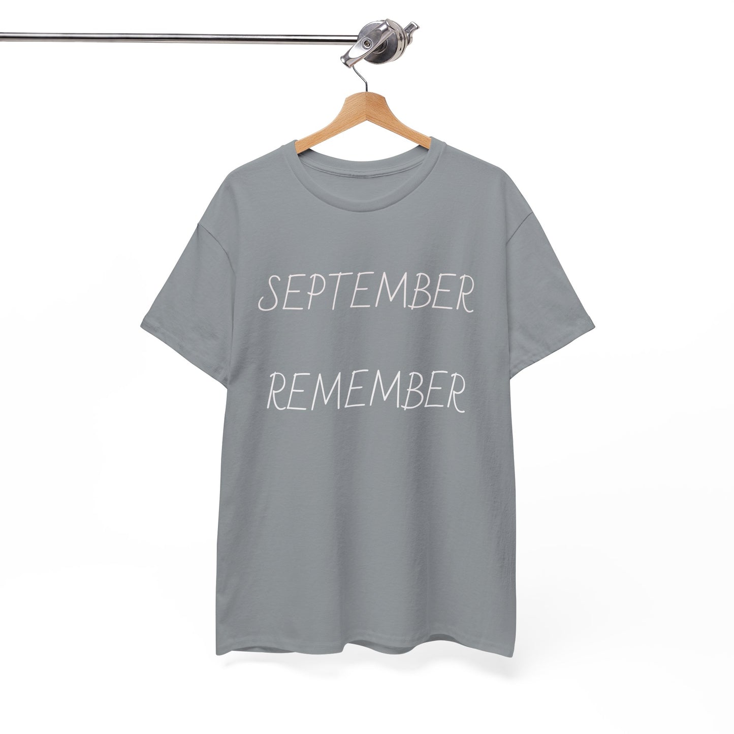 Unisex Heavy Cotton Tee September Remember