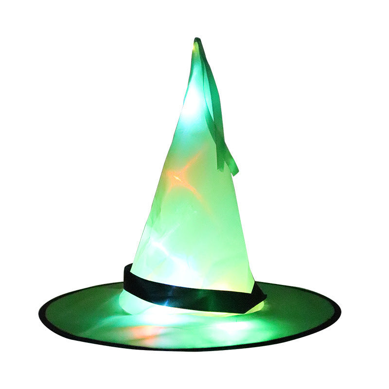 Halloween glowing witch hat