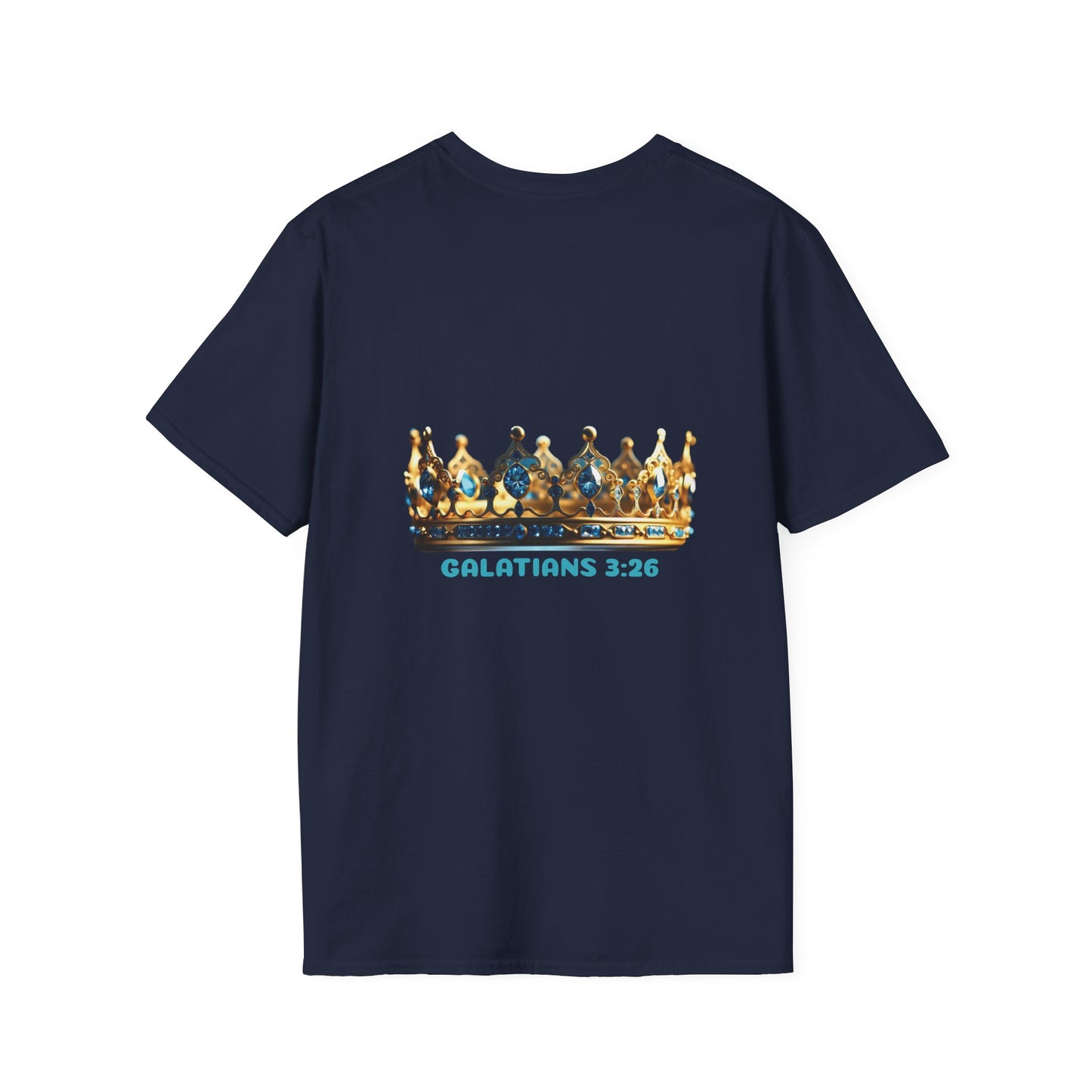 Queen by Birthright Unisex Softstyle T-Shirt - Empowerment & Inspiration