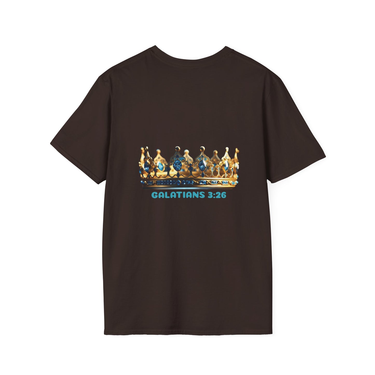 Queen by Birthright Unisex Softstyle T-Shirt - Empowerment & Inspiration