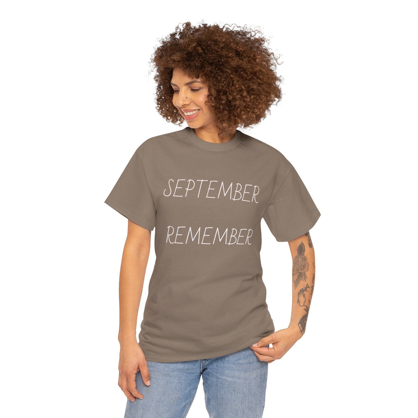 Unisex Heavy Cotton Tee September Remember
