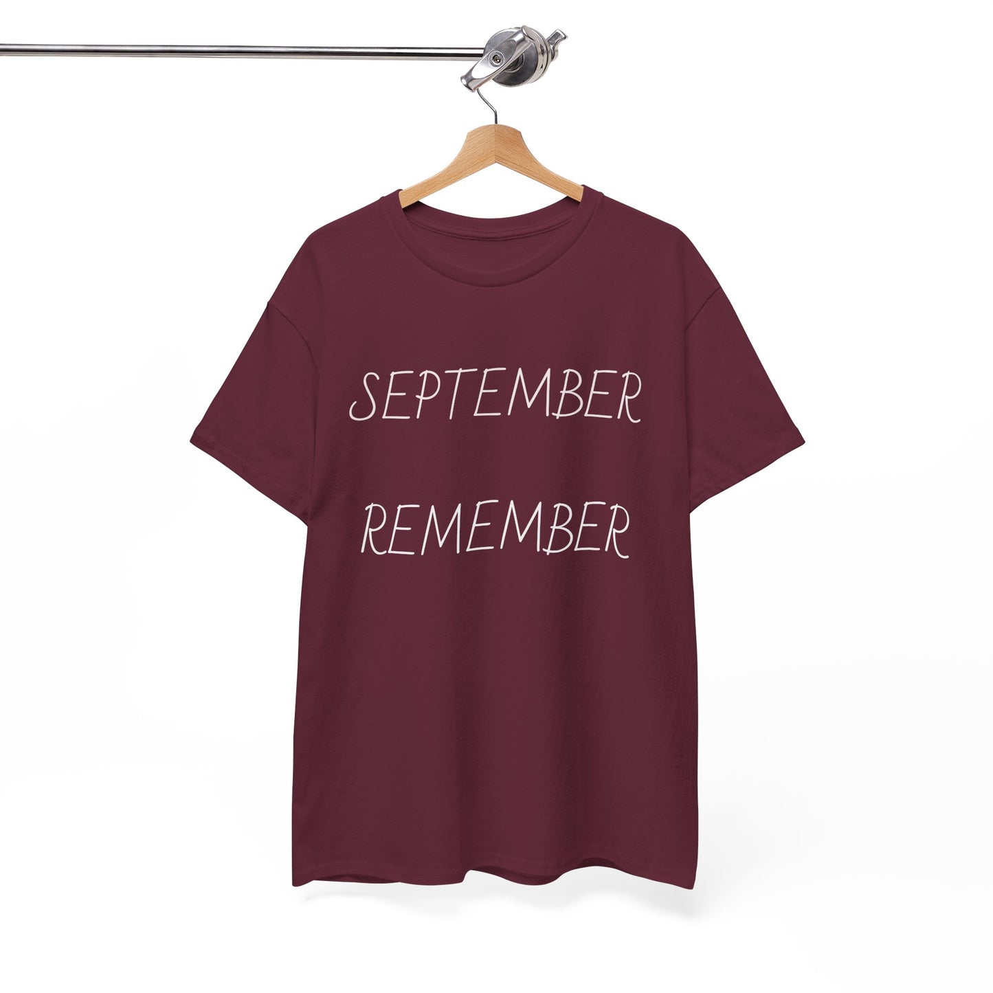 Unisex Heavy Cotton Tee September Remember
