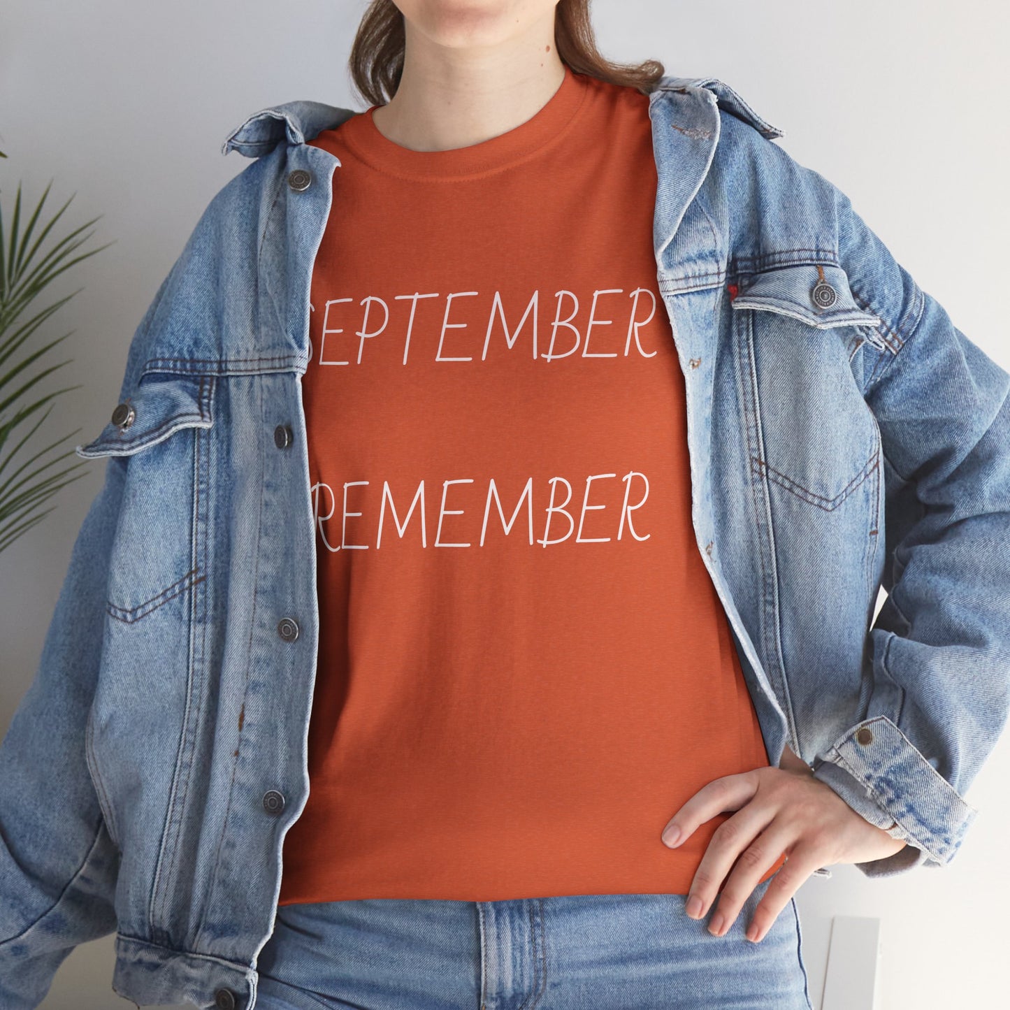 Unisex Heavy Cotton Tee September Remember