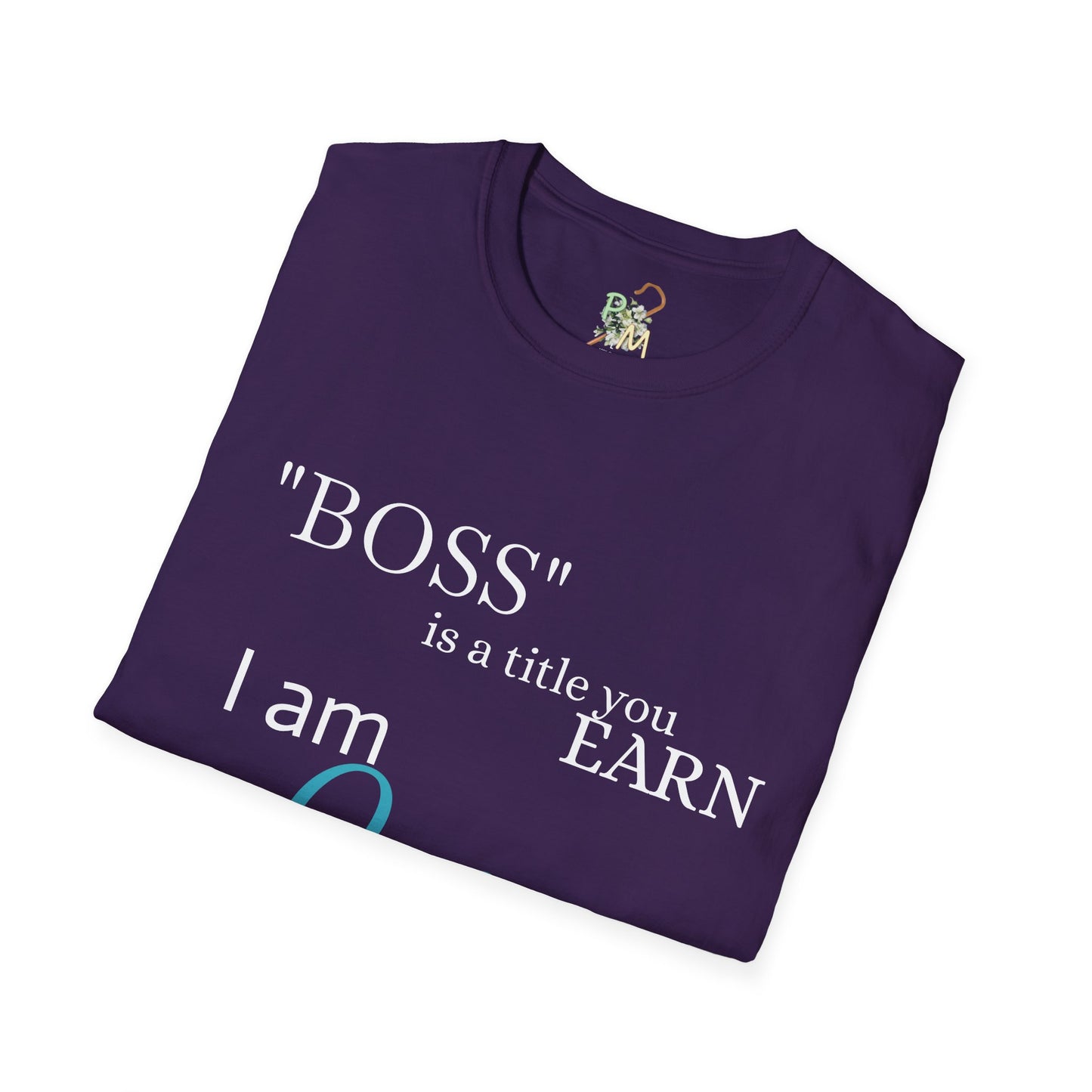 Queen by Birthright Unisex Softstyle T-Shirt - Empowerment & Inspiration