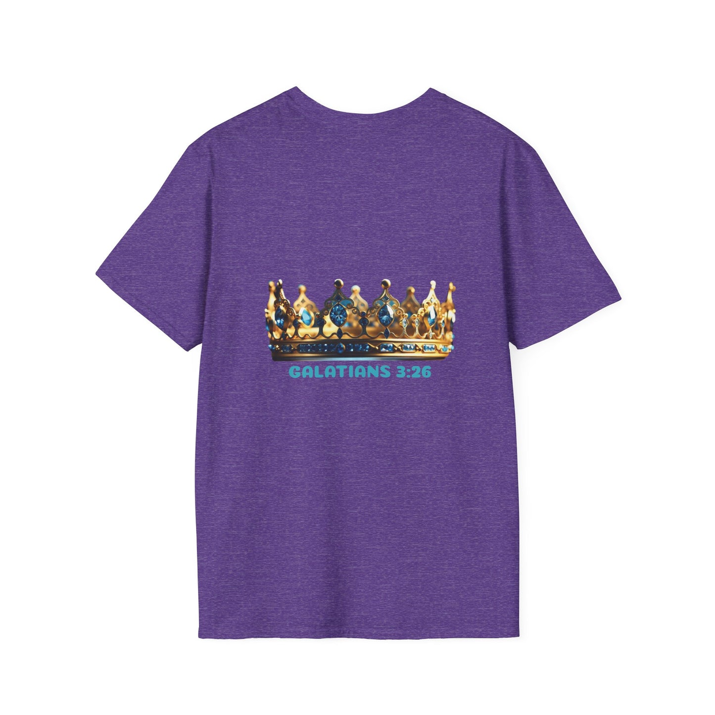 Queen by Birthright Unisex Softstyle T-Shirt - Empowerment & Inspiration