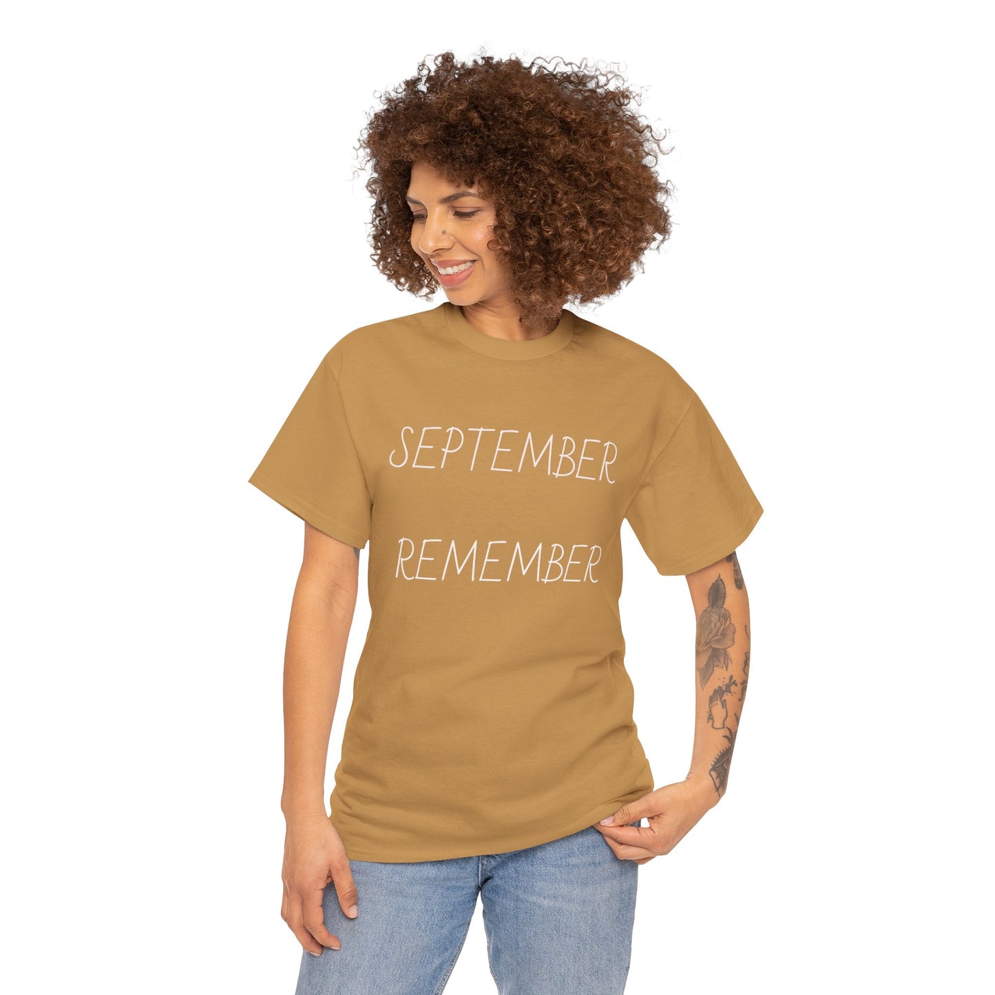 Unisex Heavy Cotton Tee September Remember