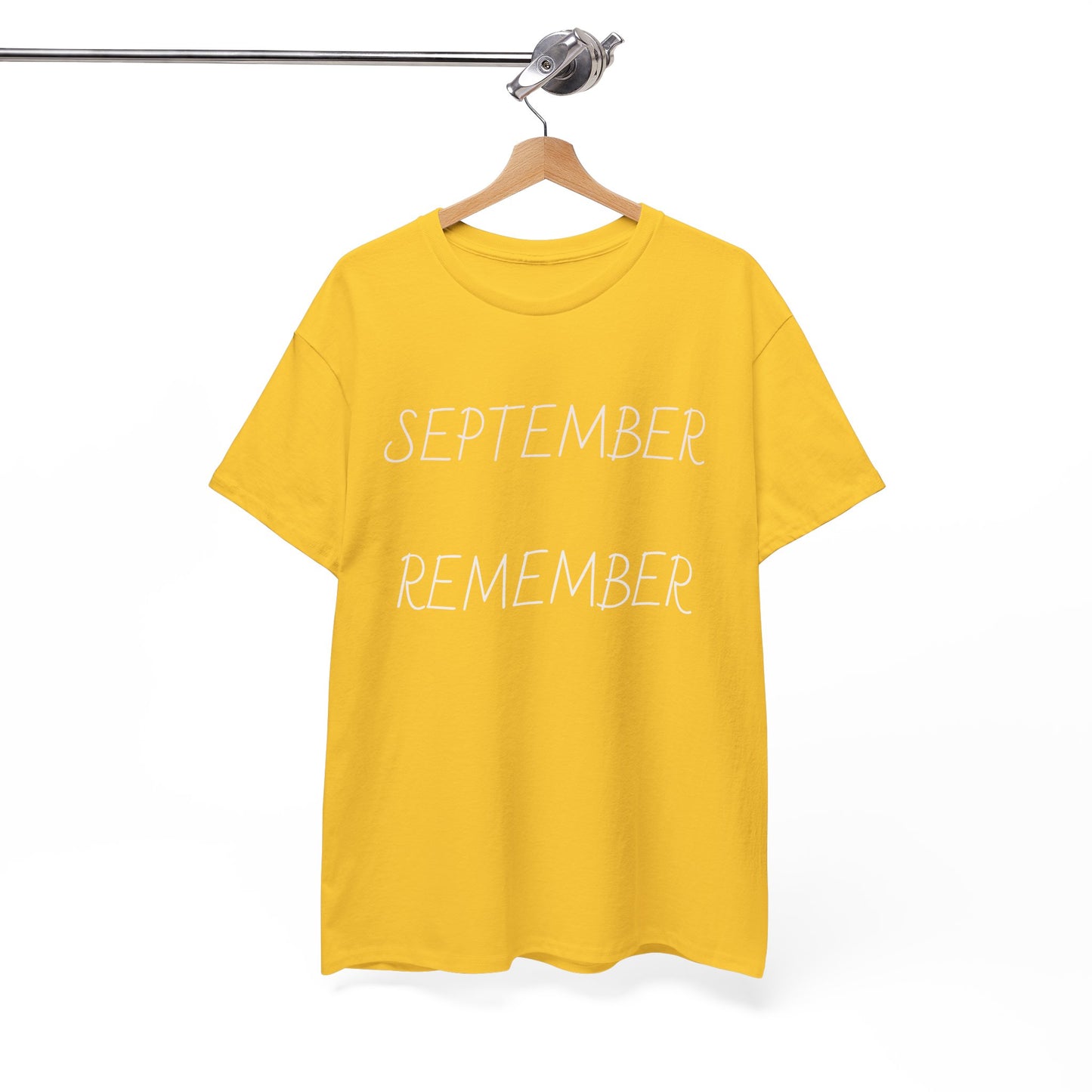 Unisex Heavy Cotton Tee September Remember