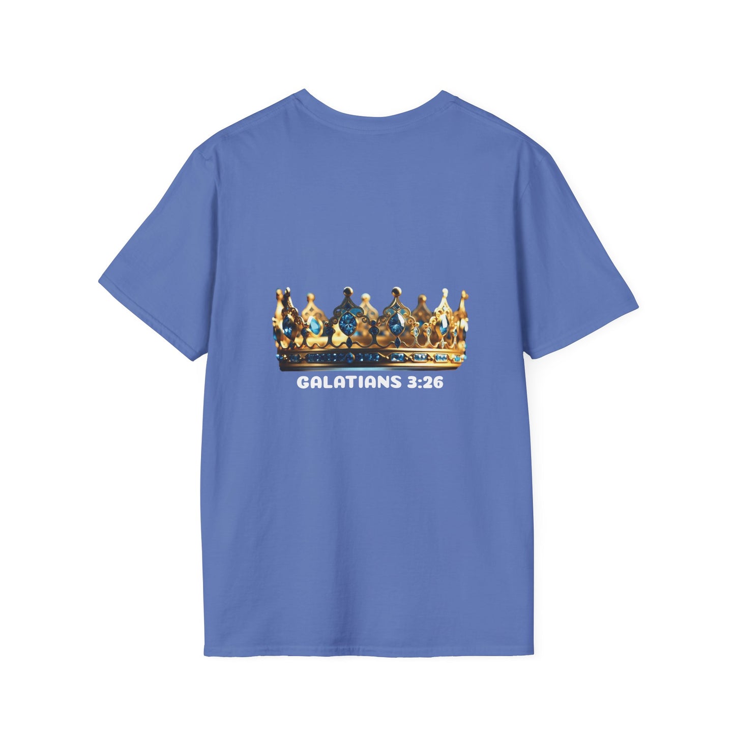 Queen by Birthright Unisex Softstyle T-Shirt - Empowerment & Inspiration