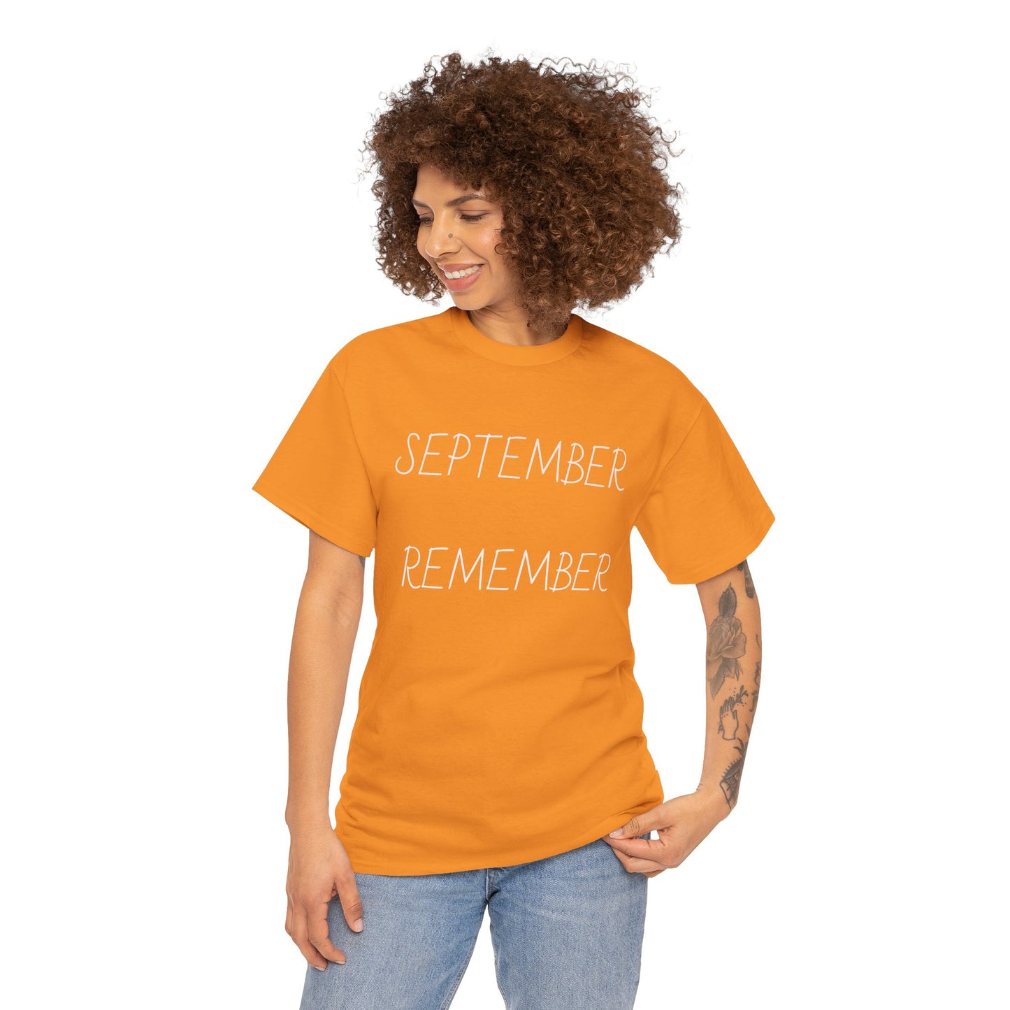 Unisex Heavy Cotton Tee September Remember