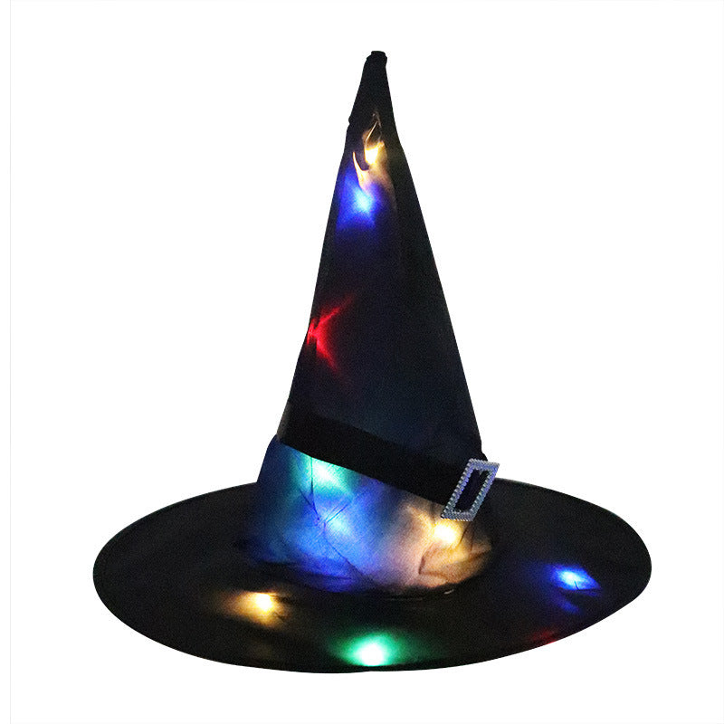 Halloween glowing witch hat