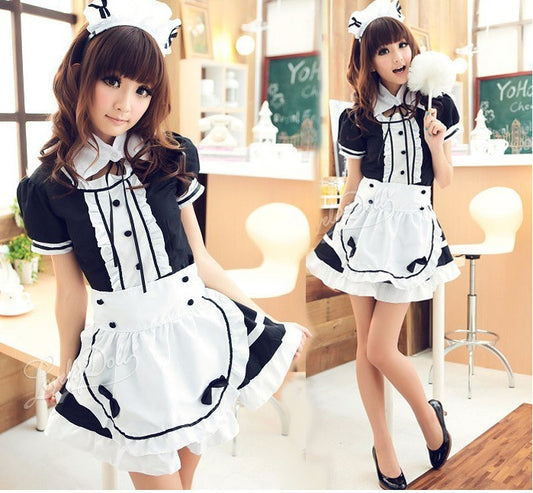 Maid anime costume halloween costume