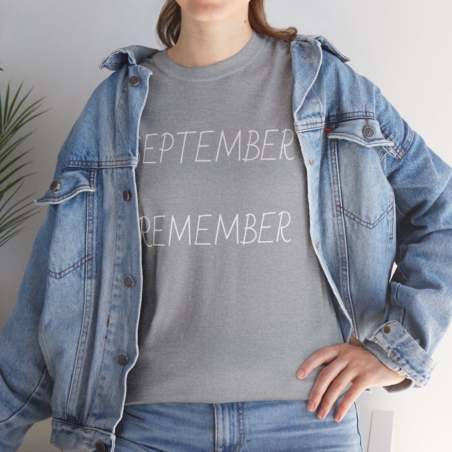 Unisex Heavy Cotton Tee September Remember