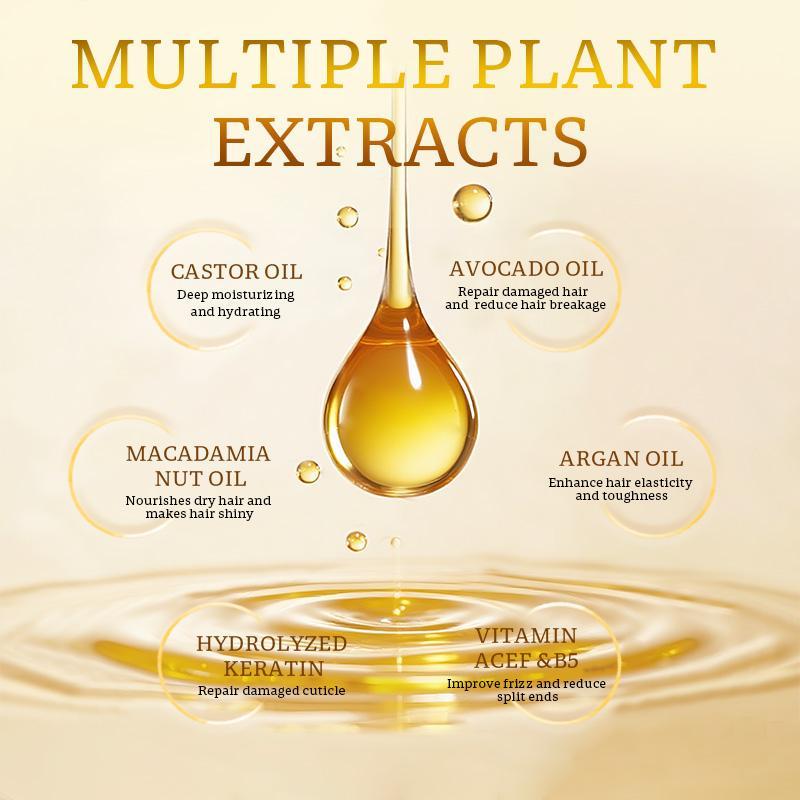 Hair Oil Capsules, Portable Individual Packaging, Essential For Business Trips And Travel, A Great Daily Hair Care Product, Suitable For Elegant Ladies.