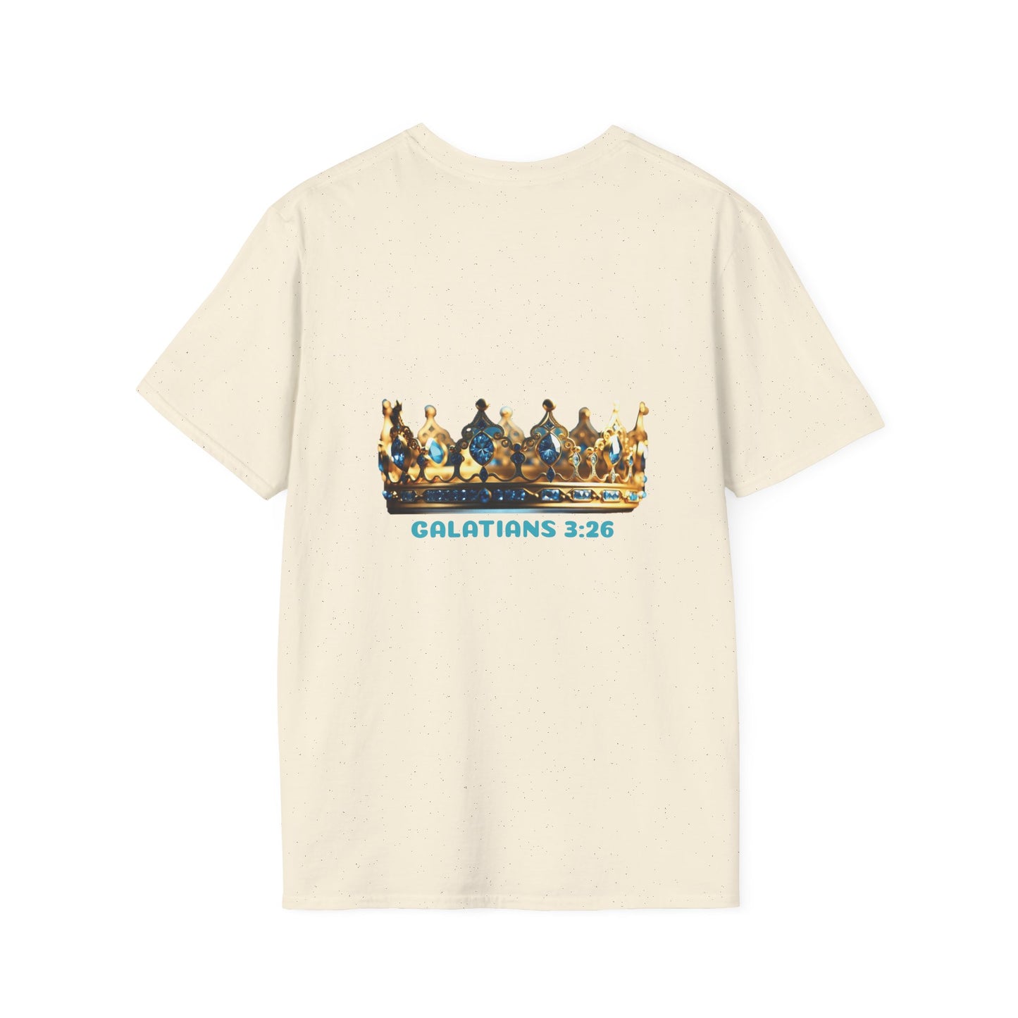 Queen by Birthright Unisex Softstyle T-Shirt - Empowerment & Inspiration