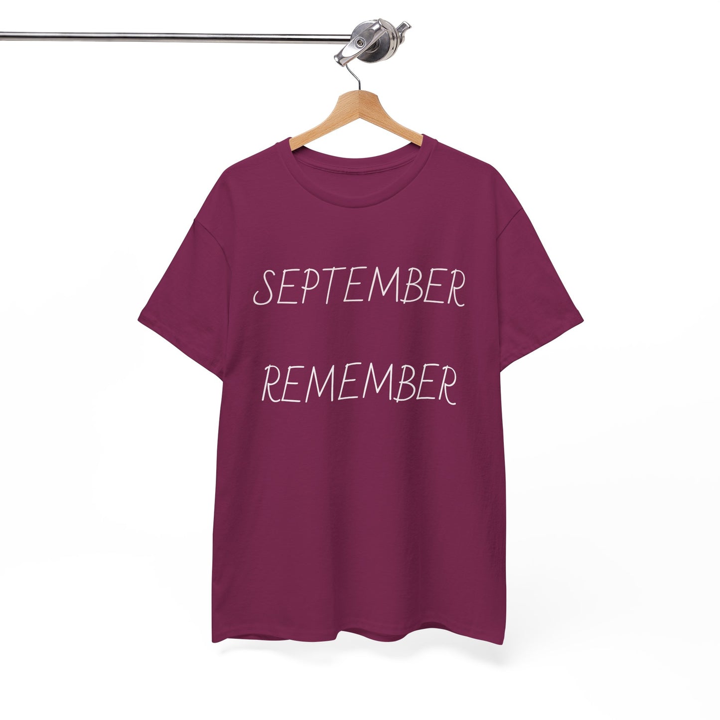 Unisex Heavy Cotton Tee September Remember