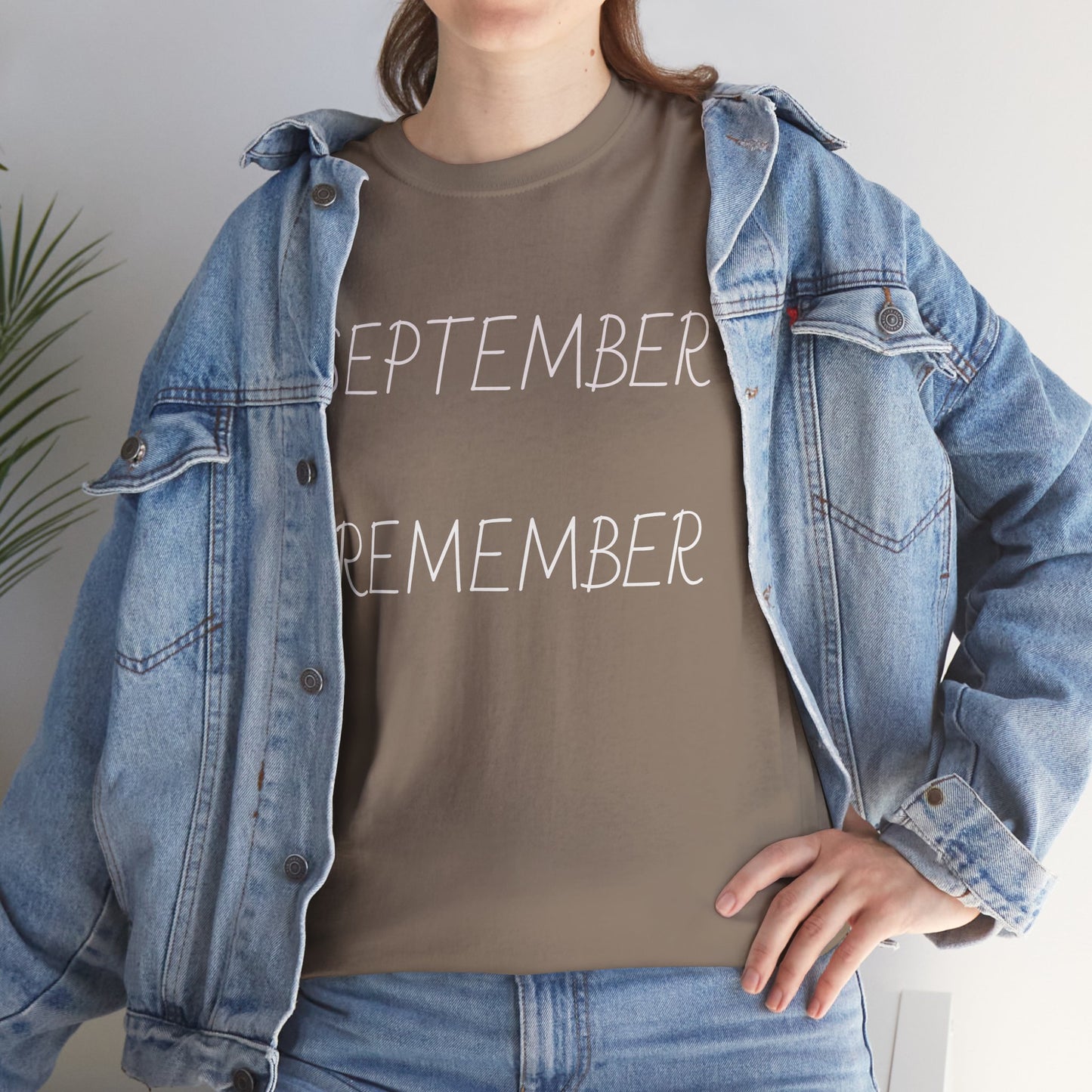 Unisex Heavy Cotton Tee September Remember
