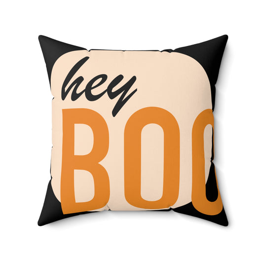 Hey BOO Square Pillow