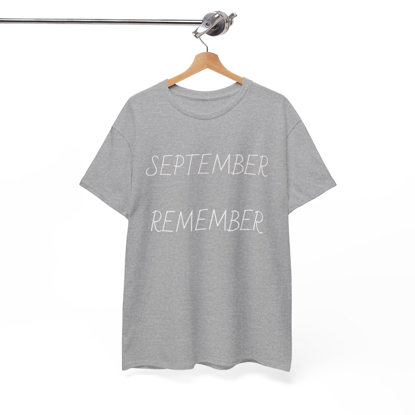 Unisex Heavy Cotton Tee September Remember