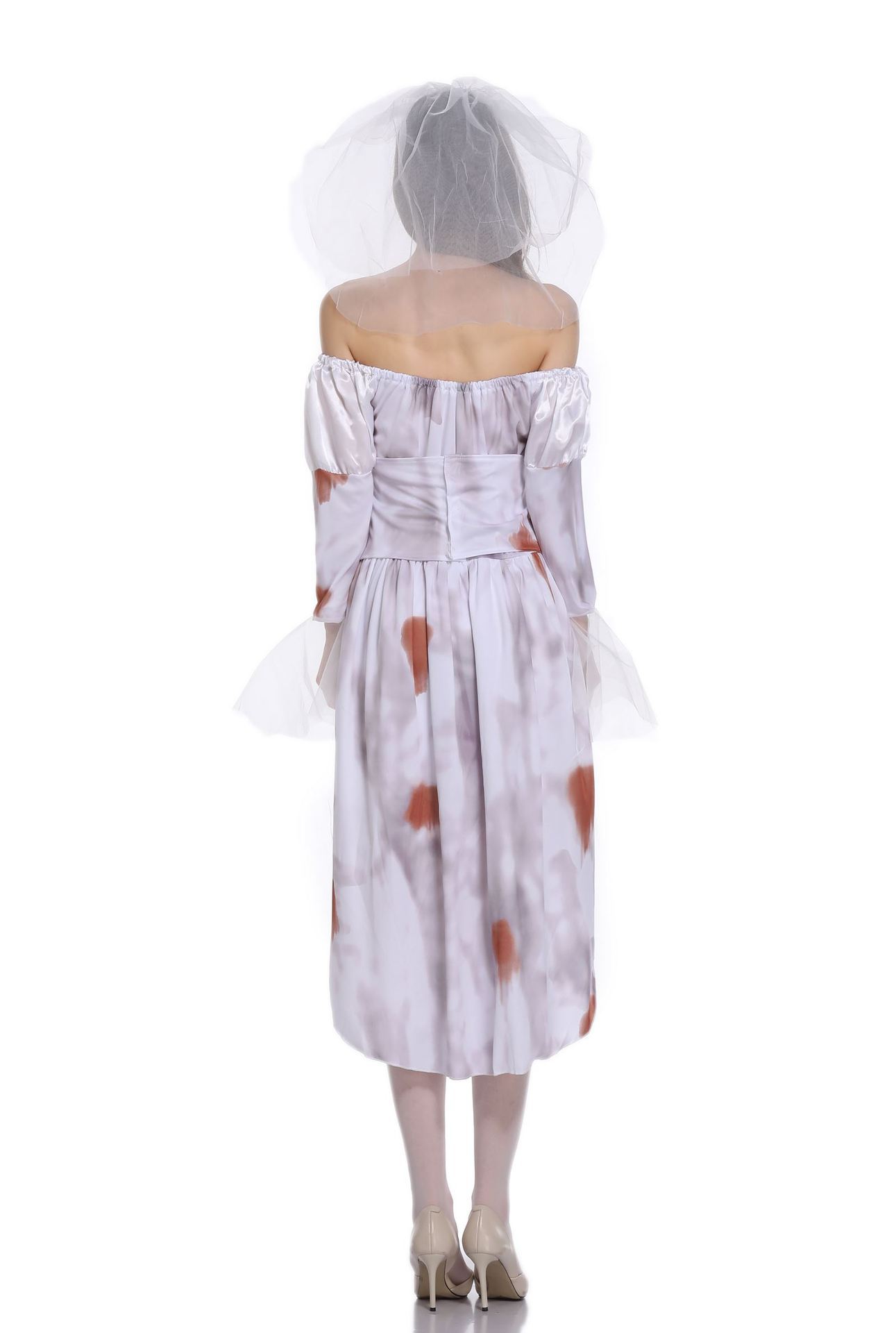 Skull Princess Dress Halloween Costume