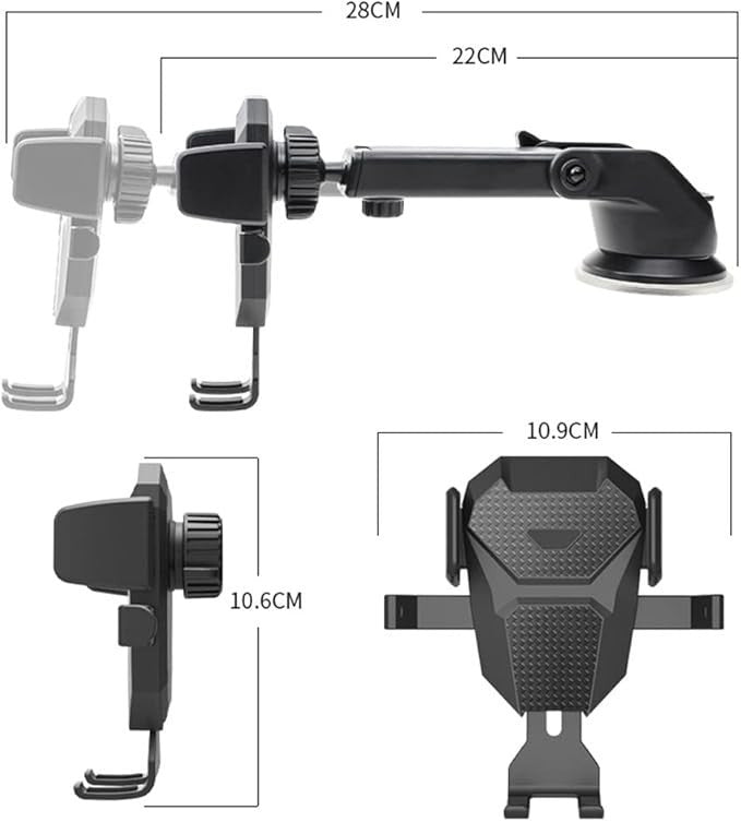 Car Phone Holder Universal Mount Mobile IPhone Windscreen Dashboard Or Air Vent