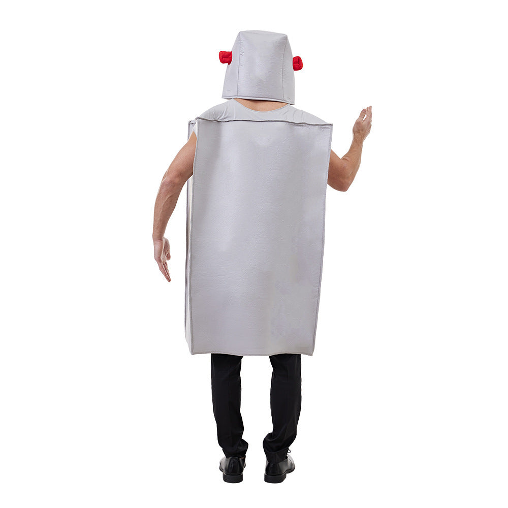 Funny Halloween Robot Sponge Costume